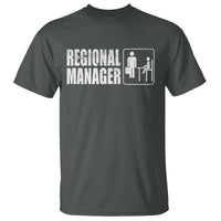 Regional Manager T Shirt Funny Dad Baby Matching
