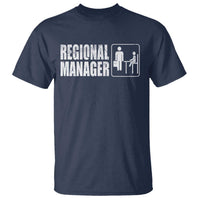 Regional Manager T Shirt Funny Dad Baby Matching