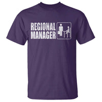 Regional Manager T Shirt Funny Dad Baby Matching