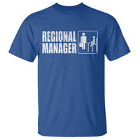Regional Manager T Shirt Funny Dad Baby Matching