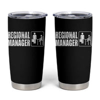 Regional Manager Tumbler Cup Funny Dad Baby Matching