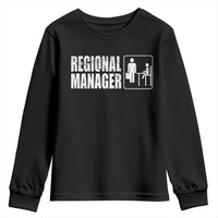 Regional Manager Youth Sweatshirt Funny Dad Baby Matching