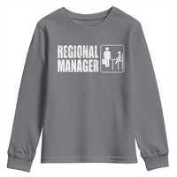 Regional Manager Youth Sweatshirt Funny Dad Baby Matching