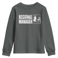 Regional Manager Youth Sweatshirt Funny Dad Baby Matching