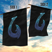 Tribal Makau Hawaiian Fish Hook Pacific Islander Hawaiian Garden Flag