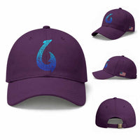 Tribal Makau Hawaiian Fish Hook Pacific Islander Hawaiian Baseball Cap