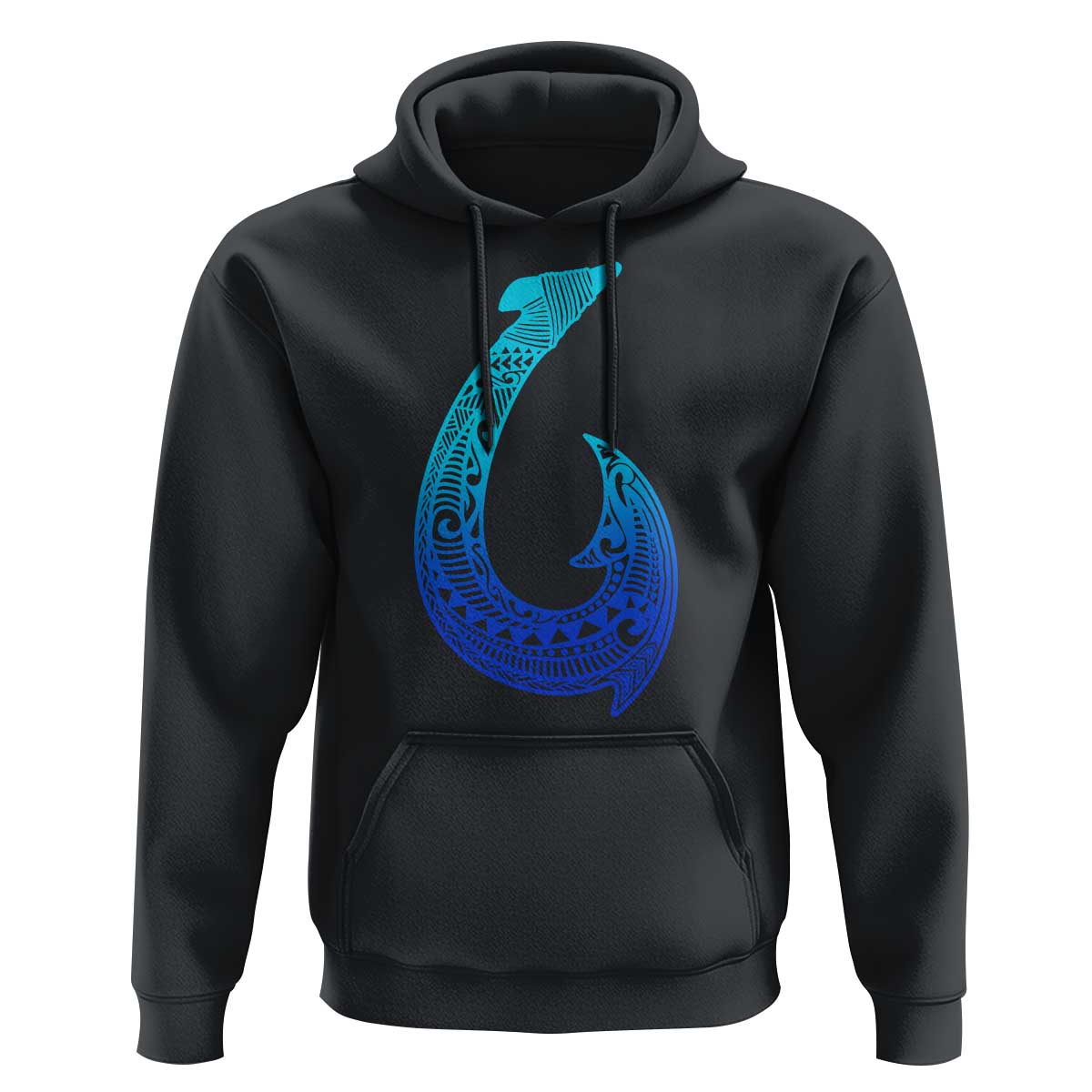 Tribal Makau Hawaiian Fish Hook Pacific Islander Hawaiian Hoodie