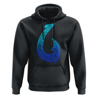Tribal Makau Hawaiian Fish Hook Pacific Islander Hawaiian Hoodie