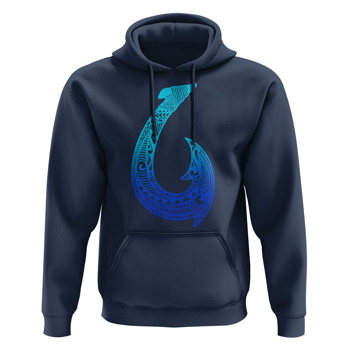 Tribal Makau Hawaiian Fish Hook Pacific Islander Hawaiian Hoodie
