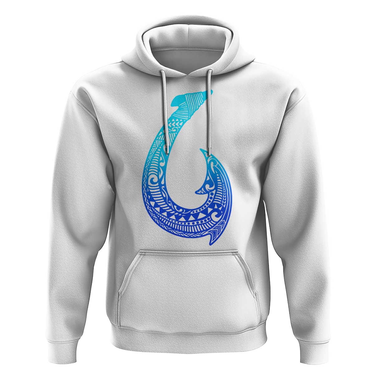 Tribal Makau Hawaiian Fish Hook Pacific Islander Hawaiian Hoodie