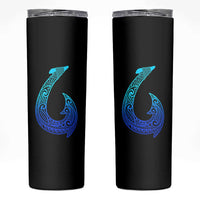 Tribal Makau Hawaiian Fish Hook Pacific Islander Hawaiian Skinny Tumbler