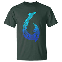 Tribal Makau Hawaiian Fish Hook Pacific Islander Hawaiian T Shirt