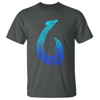 Tribal Makau Hawaiian Fish Hook Pacific Islander Hawaiian T Shirt