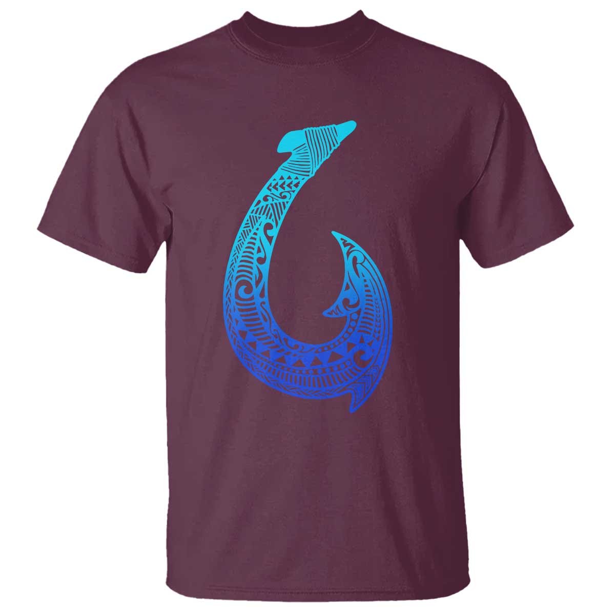Tribal Makau Hawaiian Fish Hook Pacific Islander Hawaiian T Shirt