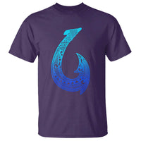 Tribal Makau Hawaiian Fish Hook Pacific Islander Hawaiian T Shirt