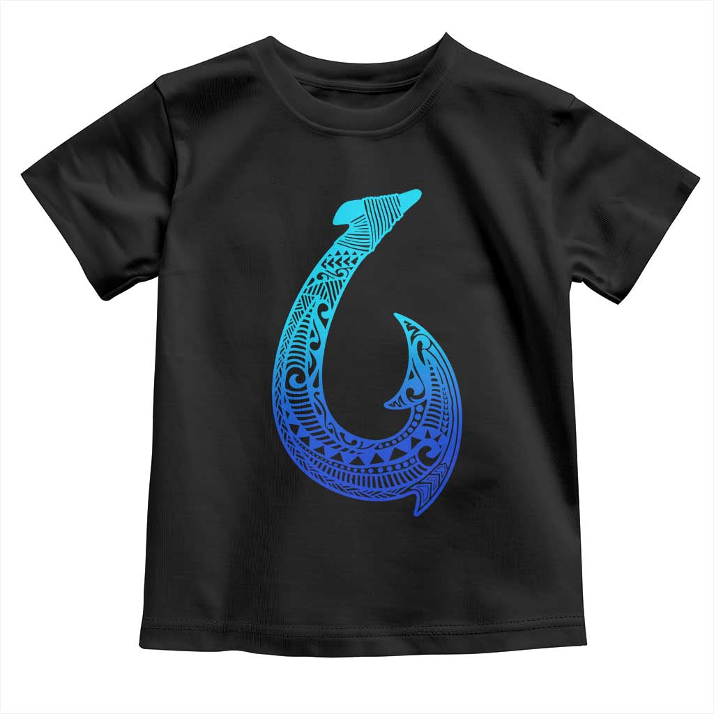 Tribal Makau Hawaiian Fish Hook Pacific Islander Hawaiian Toddler T Shirt