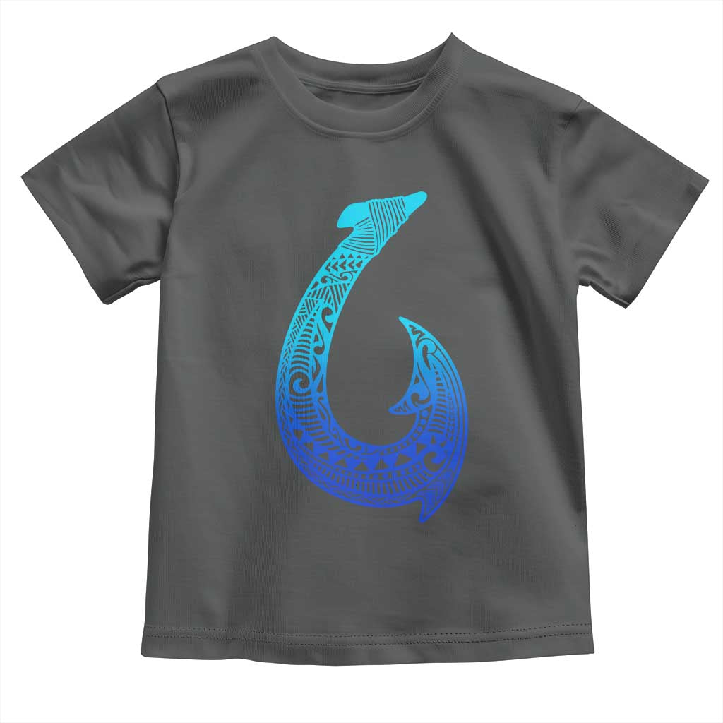 Tribal Makau Hawaiian Fish Hook Pacific Islander Hawaiian Toddler T Shirt