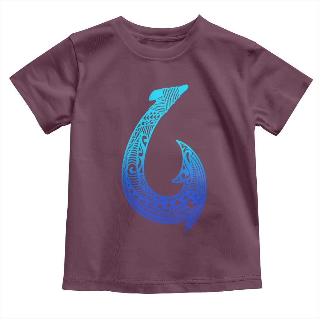 Tribal Makau Hawaiian Fish Hook Pacific Islander Hawaiian Toddler T Shirt