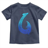 Tribal Makau Hawaiian Fish Hook Pacific Islander Hawaiian Toddler T Shirt