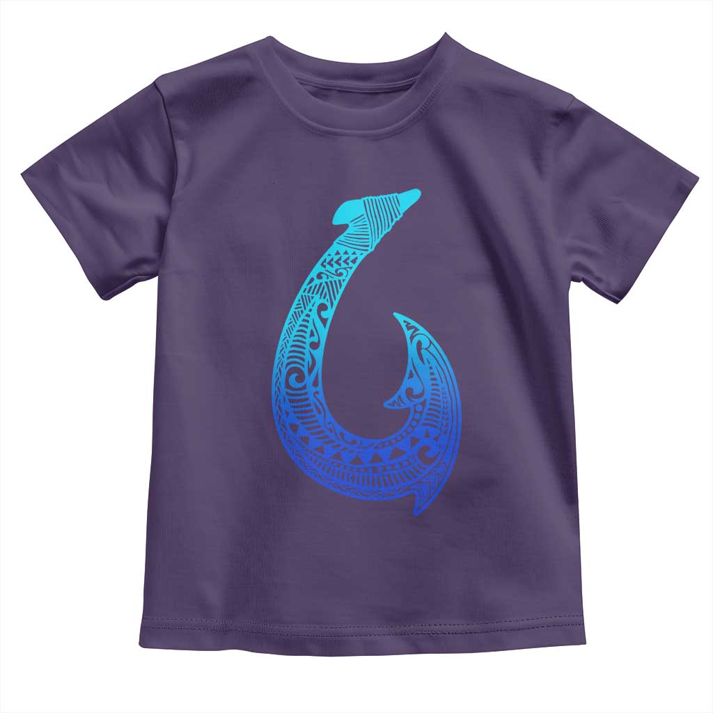 Tribal Makau Hawaiian Fish Hook Pacific Islander Hawaiian Toddler T Shirt