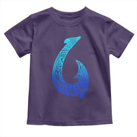 Tribal Makau Hawaiian Fish Hook Pacific Islander Hawaiian Toddler T Shirt