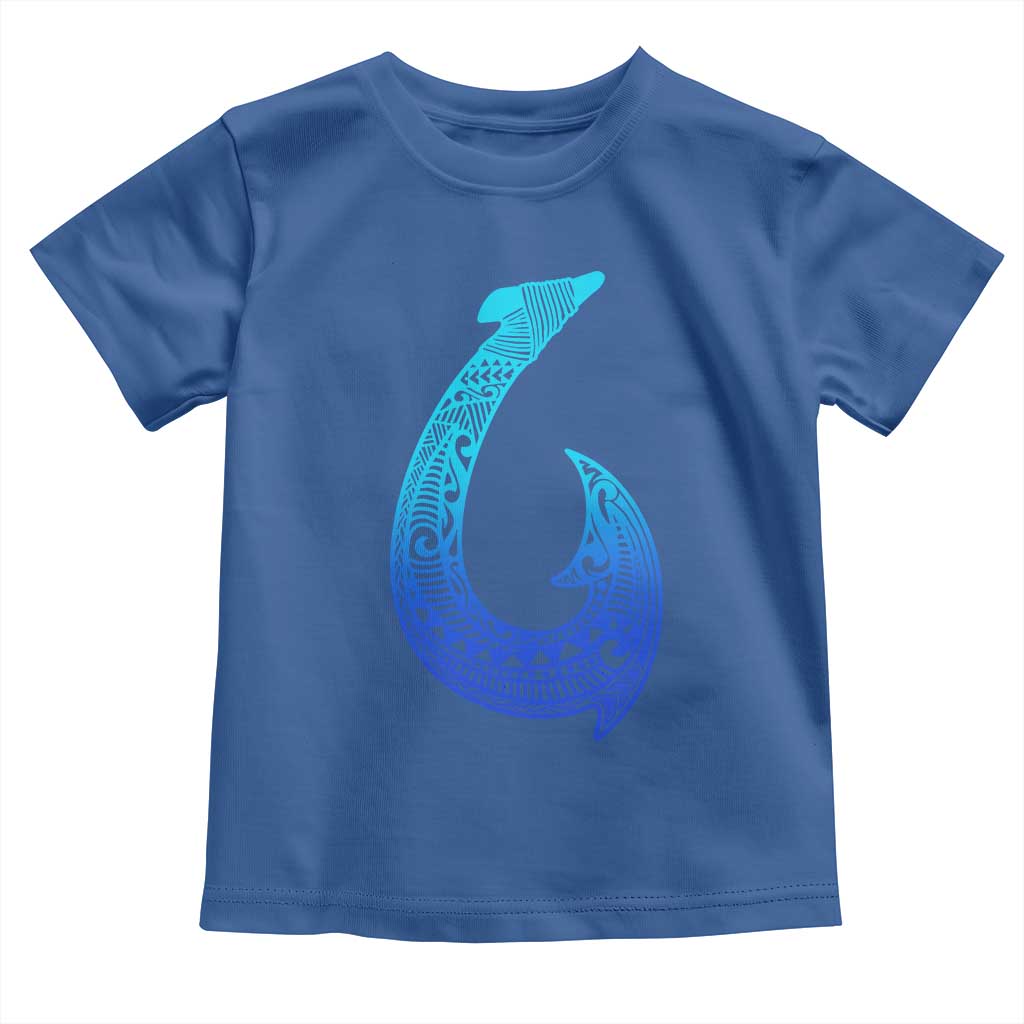 Tribal Makau Hawaiian Fish Hook Pacific Islander Hawaiian Toddler T Shirt