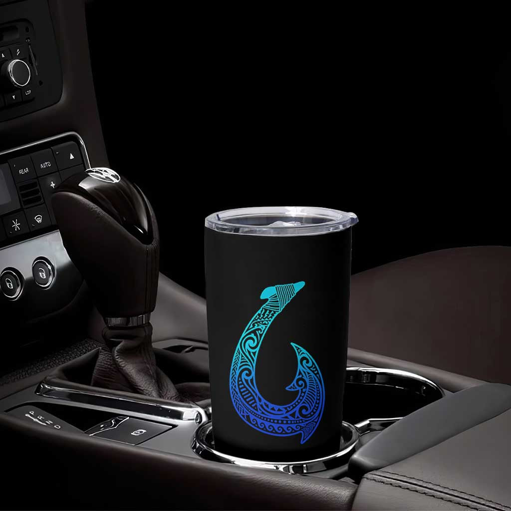 Tribal Makau Hawaiian Fish Hook Pacific Islander Hawaiian Tumbler Cup