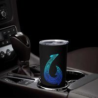 Tribal Makau Hawaiian Fish Hook Pacific Islander Hawaiian Tumbler Cup