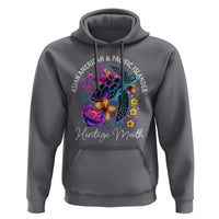 AAPI Asian American and Pacific Islander Heritage Month Hoodie Floral Sea Turtle
