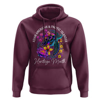 AAPI Asian American and Pacific Islander Heritage Month Hoodie Floral Sea Turtle