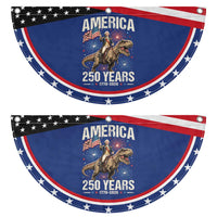 America 250 Years George Washington Riding Tyrannosaurus Rex Patriotic Fan Flag