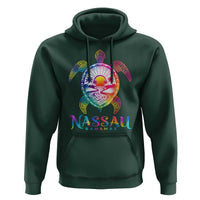 Nassau Bahamas Beach Vacation Hoodie Tie Dye Sea Turtle
