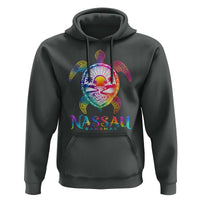 Nassau Bahamas Beach Vacation Hoodie Tie Dye Sea Turtle