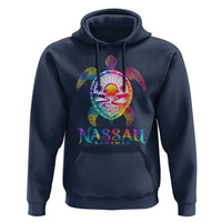 Nassau Bahamas Beach Vacation Hoodie Tie Dye Sea Turtle