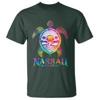 Nassau Bahamas Beach Vacation T Shirt Tie Dye Sea Turtle