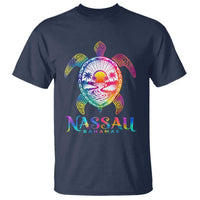Nassau Bahamas Beach Vacation T Shirt Tie Dye Sea Turtle