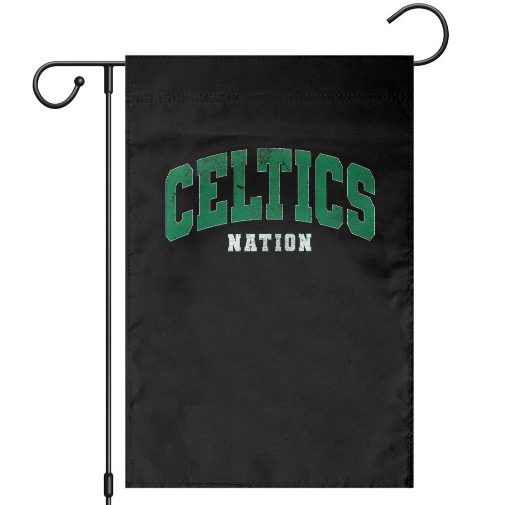 Celtic Nation Garden Flag Sports Varsity Aesthetic Letters Cap