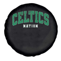 Celtic Nation Spare Tire Cover Sports Varsity Aesthetic Letters Cap