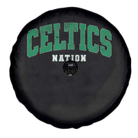 Celtic Nation Spare Tire Cover Sports Varsity Aesthetic Letters Cap