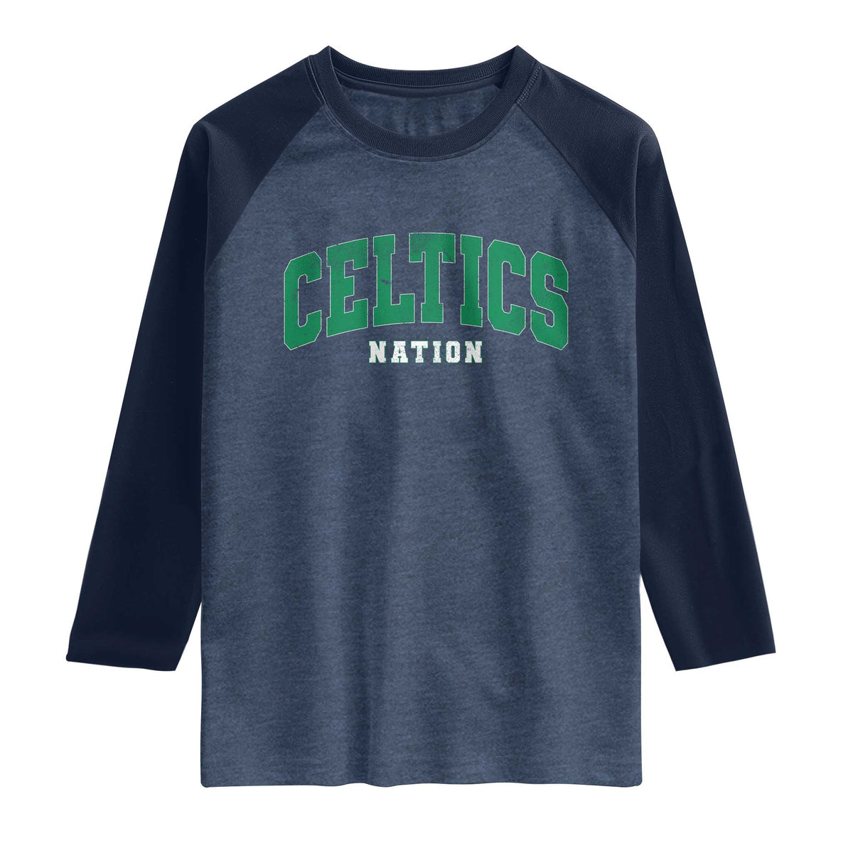 Celtic Nation Raglan Shirt Sports Varsity Aesthetic Letters Cap