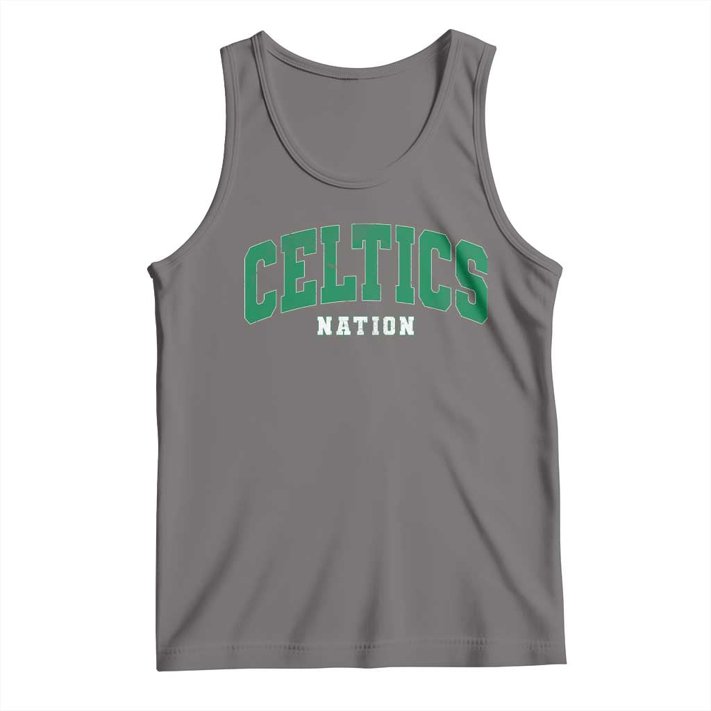 Celtic Nation Tank Top Sports Varsity Aesthetic Letters Cap