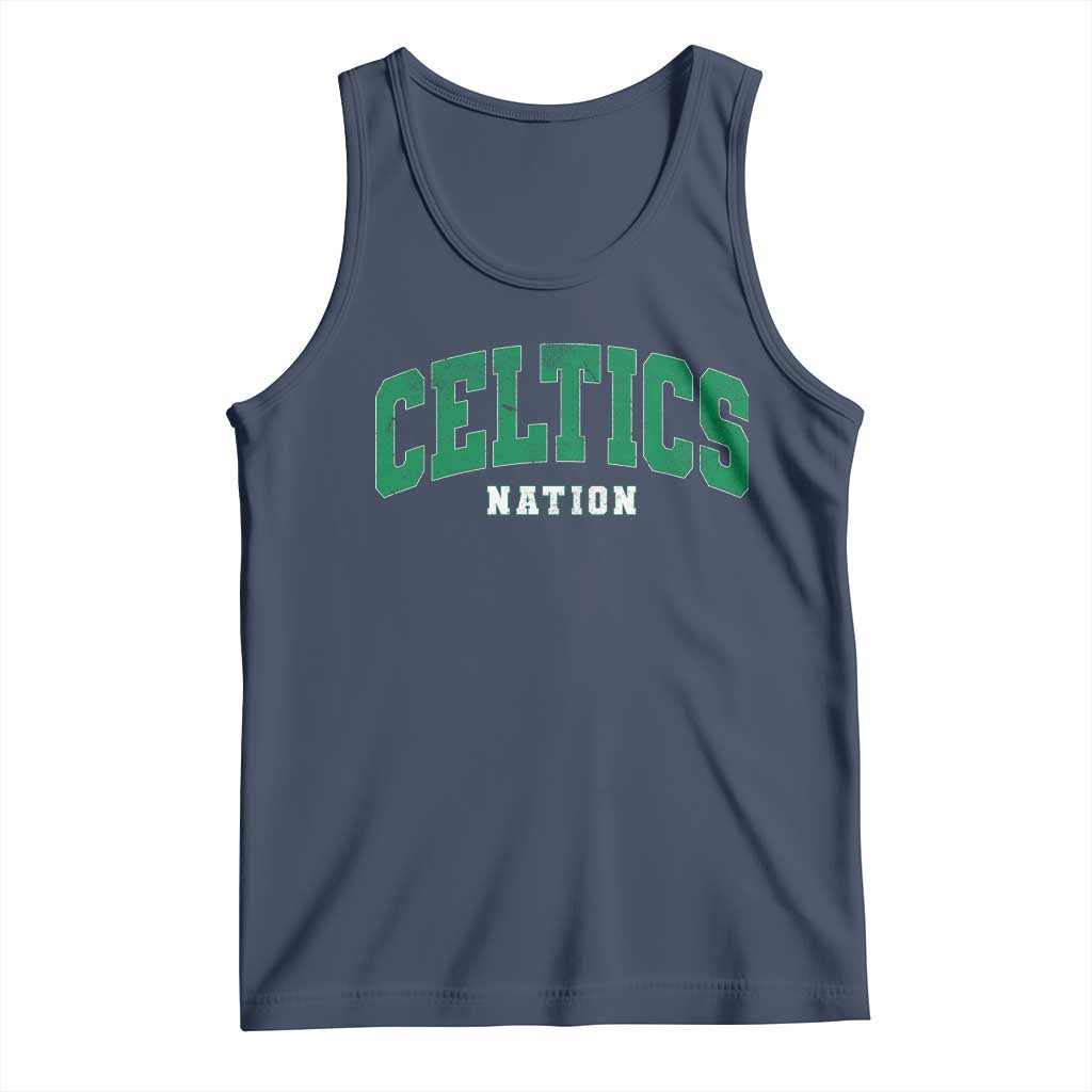 Celtic Nation Tank Top Sports Varsity Aesthetic Letters Cap