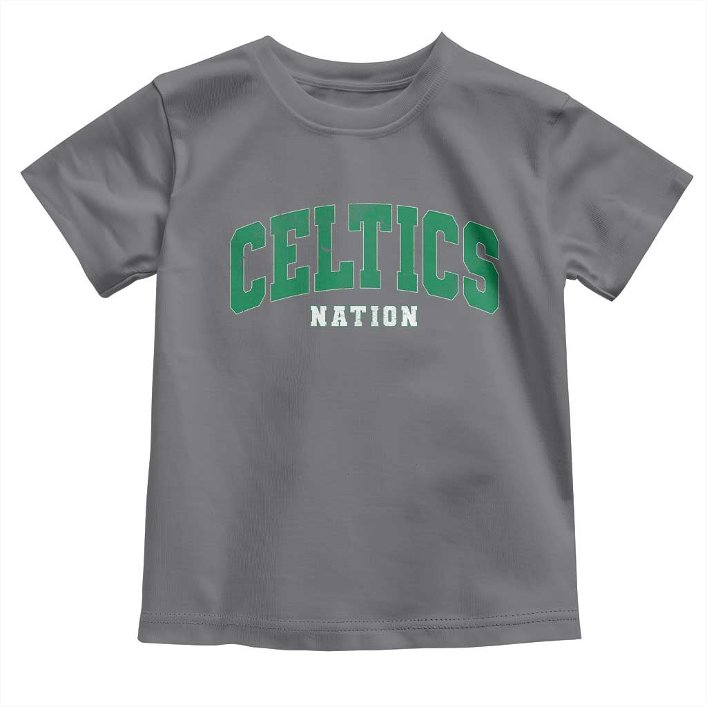 Celtic Nation Toddler T Shirt Sports Varsity Aesthetic Letters Cap