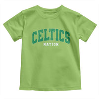 Celtic Nation Toddler T Shirt Sports Varsity Aesthetic Letters Cap