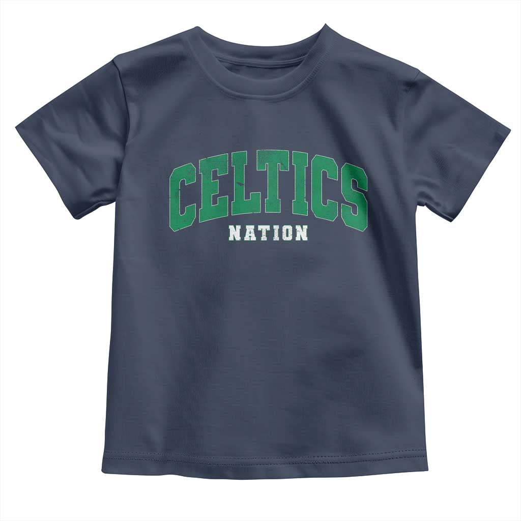Celtic Nation Toddler T Shirt Sports Varsity Aesthetic Letters Cap