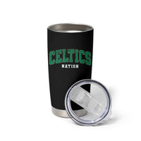 Celtic Nation Tumbler Cup Sports Varsity Aesthetic Letters Cap