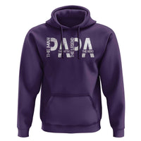 Papa The Man The Myth The Legend The Hero Hoodie Fathers Day Gift