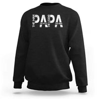 Papa The Man The Myth The Legend The Hero Sweatshirt Fathers Day Gift