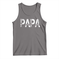 Papa The Man The Myth The Legend The Hero Tank Top Fathers Day Gift