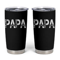 Papa The Man The Myth The Legend The Hero Tumbler Cup Fathers Day Gift